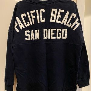 J. America Navy Sweatshirt Size S